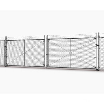 Low price used chain link fence panels